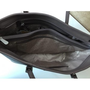 [NEW] MICHAEL KORS 30T5STVT2L JET SET TRAVEL MEDIUM SAFFIANO LEATHER TOP-ZIP TOTE